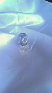 925 Silver Core Murano Glass Pandora Charm Bracelet Bead Save Many 