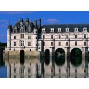  Chateau De Chenonceau along Cher River, Tours, France 