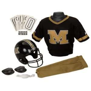  Missouri Tigers MIZZOU MU NCAA Football Deluxe Uniform Set 
