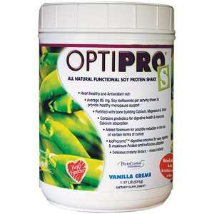  OptiPRO S   Soy Protein Isolate, Vanilla Creme, 1.1 pound 