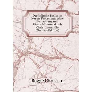   Christus und die (German Edition) Rogge Christian  Books