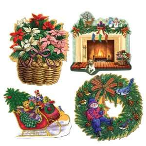  Christmas Holiday Cutouts Case Pack 264   540583