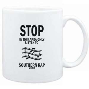Mug White  STOP   In this area only listen to Southern Rap music 