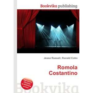  Romola Costantino Ronald Cohn Jesse Russell Books