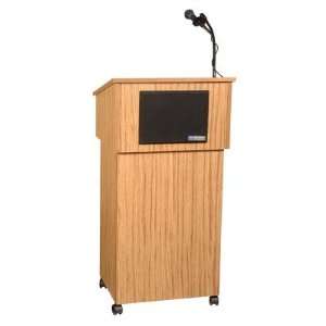 AmpliVox Sound Systems S250/S260 Combo Tabletop Lectern and Lectern 
