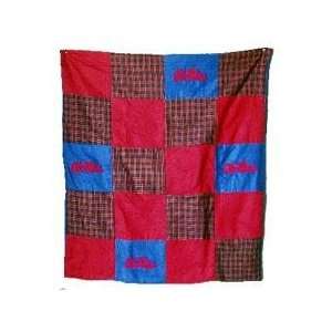   Rebels 50X60 Patch Quilt Throw/Blanket/Bedspread