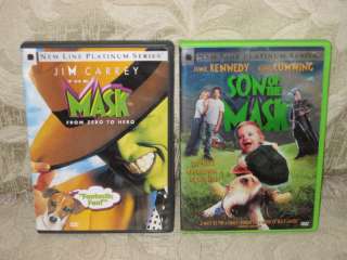 THE MASK / SON OF THE MASK 2 DVD Set Lot  