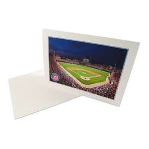 Chicago Cubs Night Game Greeting Card 