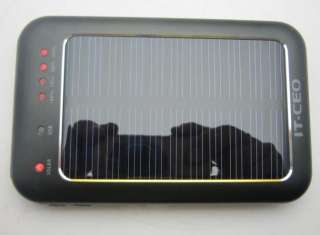 Brand 5600mAh Portable Solar Power Iphone Charger Torch  