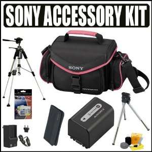  Sony Accessory Kit for Sony Handycam Camcorders 