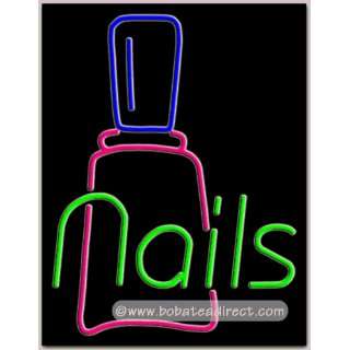  Nails Neon Sign (31H x 24L x 3D) 