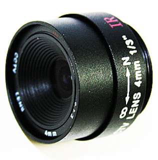 4mm Fixed Iris IR Infrared Lens 1/3 CS F1.2 CCTV Camera 718122180646 