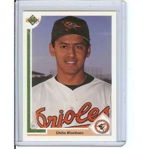   1991 Upper Deck Final Edition #30F Chito Martinez