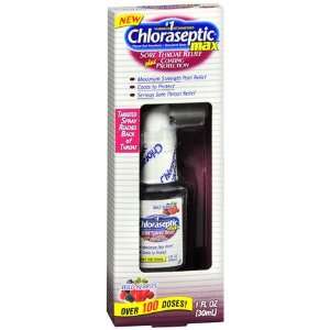  CHLORASEPTIC MAX SPRAY Sore Throat Relief Wild Berries 1 