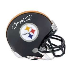  Santonio Holmes Pittsburgh Steelers Autographed Mini 