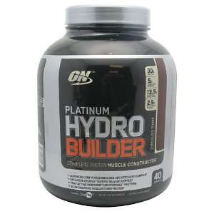   Platinum Hydrobuilder 4.59 Lbs Chocolate Shake