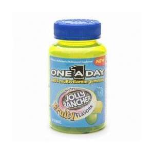  One A Day Gummies Jolly Rancher With Fruity Flavors 60ea 