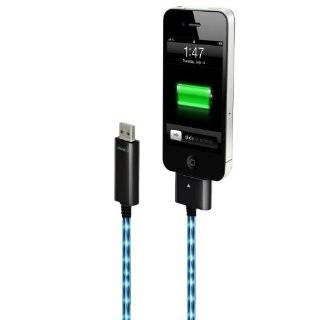 Dexim DWA063 BL Visible Green Smart Charge & Sync Cable for iPhone 