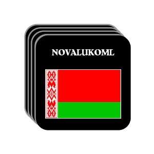  Belarus   NOVALUKOML Set of 4 Mini Mousepad Coasters 