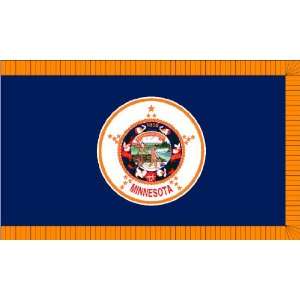  Minnesota 3x 5 Solar Max Nylon State Flag