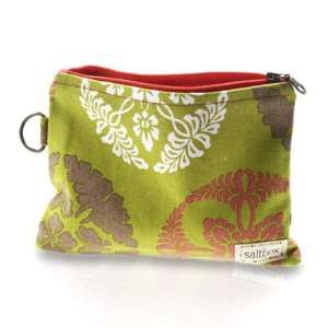  Saltbox Chartreuse Medallion Cosmetic Bag Beauty