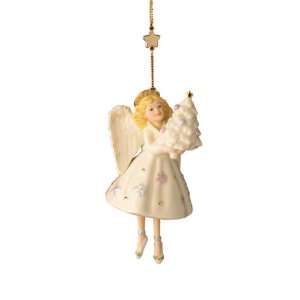   Heavenly Boughs Dangling Angel, Christmas Ornament