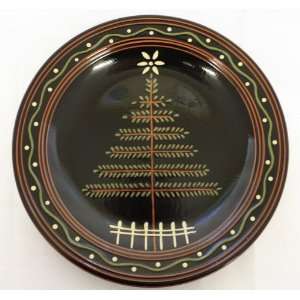   Christmas Feather Tree Dinner Plate Charger / Platter Kitchen