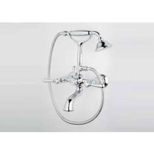 Rohl A2701LMPN Polished Nickel Country Bath Verona Exposed Tub Set wit