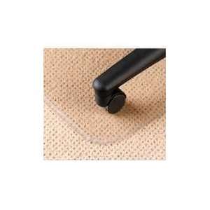  deflect o Glass Clear Studded Chair Mat for Low/Med Pile Carpet 