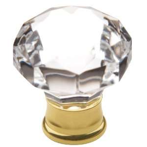  Baldwin 4323260 Crystal Dome Polished Chrome Knobs Cabinet 