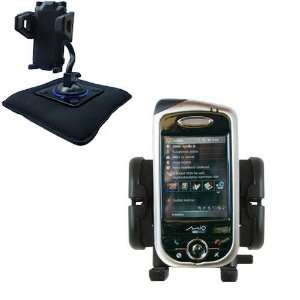   Dash & Windshield Holder for the Mio A701   Gomadic Brand GPS