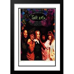 Talk 16 32x45 Framed and Double Matted Movie Poster   Style A   1991