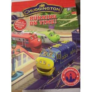   Coloring and Activity Book ~ Running on Time Toys & Games