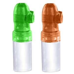  Acrylic snuff bullet w/ plastic vial   2 Pack Everything 