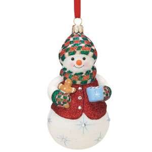    Reed & Barton Hot Chocolate Snowman Ornament
