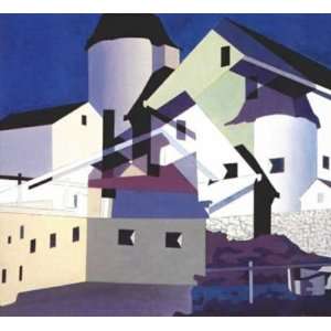  Hand Made Oil Reproduction   Charles Sheeler   24 x 22 