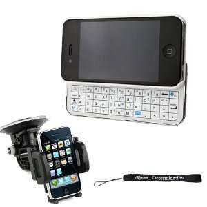  Bluetooth Slideout Keyboard Ultra Thin Case Protective Cover Snap 