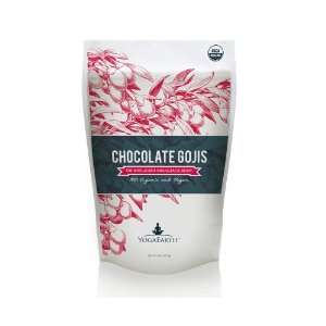 Chocolate covered Goji Berries   Snackable and Resealable Eco pack 
