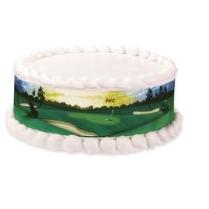  Golf Image Cake Border Decoration Strips 