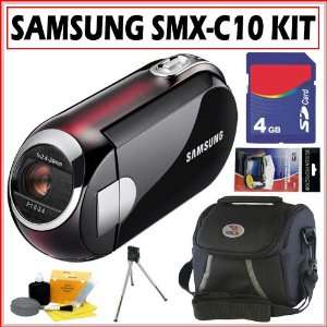  Samsung SMX C10 Ultra Compact Digital Camcorder in Red 