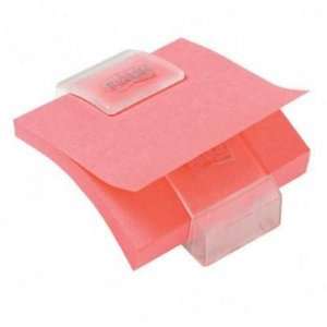 post it note dispenser, mountable, with 3x3 pad, clear (MMMC301CLR 
