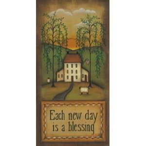  Each New Day Is a Blessing Finest LAMINATED Print Kim 