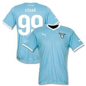  11 12 Lazio Home Jersey + Cisse 99 (Fan Style)
