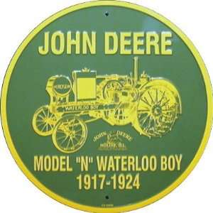  John Deere Model N Waterloo Boy Circle Sign Automotive