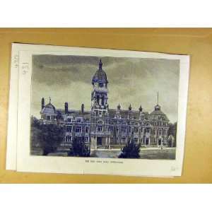    1886 New Town Hall Eastbourne Building Architecture