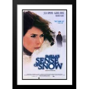  Smillas Sense of Snow 20x26 Framed and Double Matted 