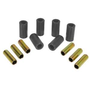   BL Black Front Spring Eye and Shackle Bushing Kit for Jeep CJ5 and CJ6