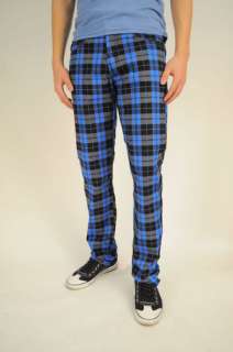 PLAID SKINNY JEANS FOR MEN AND BOYS MADE IN USA 24 38W  