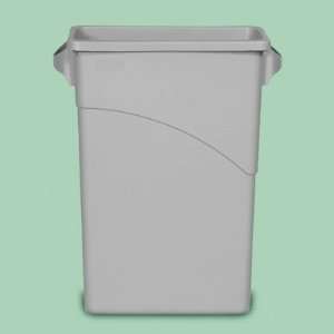  Slim Jim Waste Receptacle with Handles   15 7/8 Gallon 