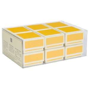  Semikolon Mini Gift Boxes, Set of 12, Sun Yellow (305 01 
